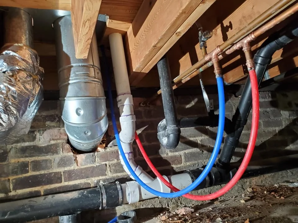 PEX and Copper Pipe Installation